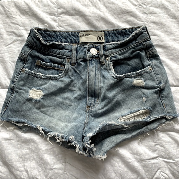 Garage denim shorts - Picture 1 of 3